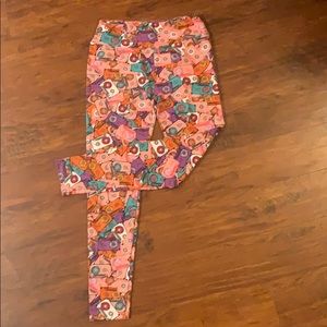 Lularoe-OS-Cassette Tape Leggings